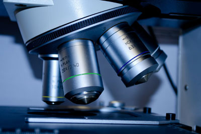 Microscope for laboratory research